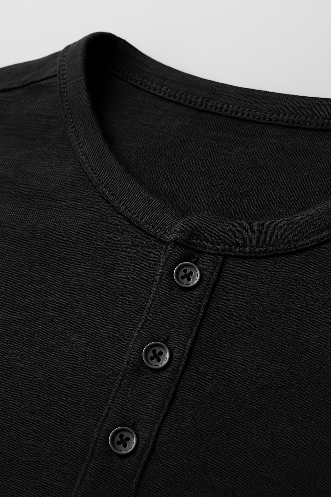 Longsleeve Knoopshirt