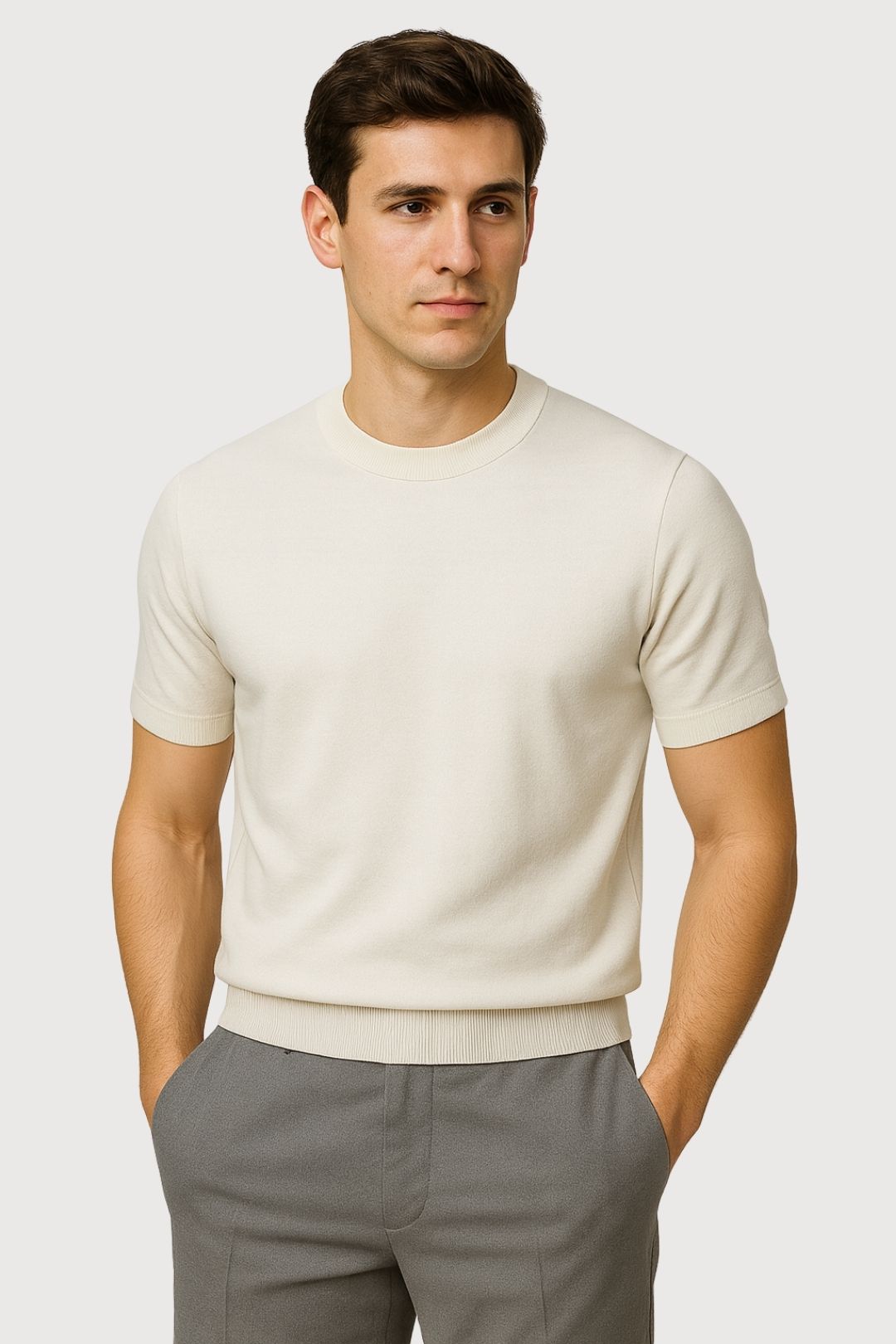 Cotton-Viscose T-Shirt