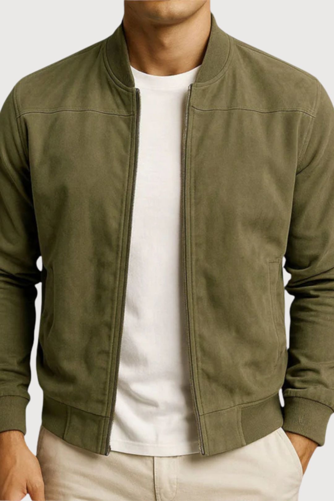 Classique Suede Bomber