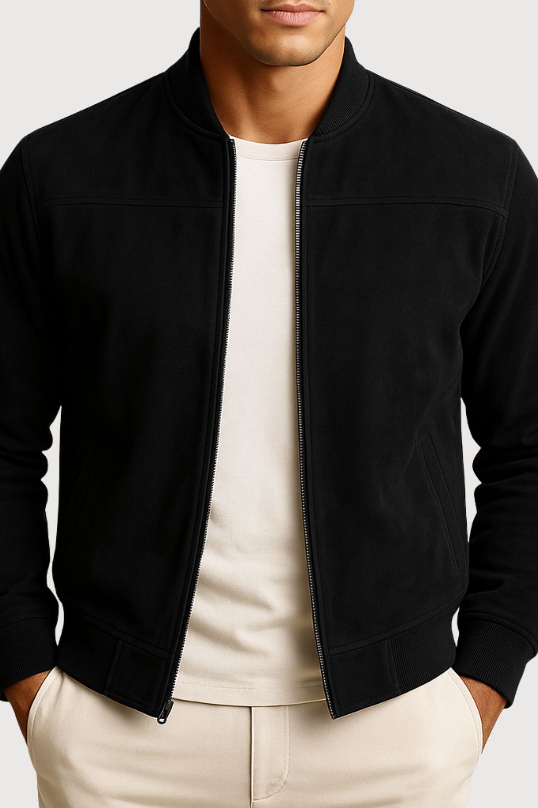 Classique Suede Bomber