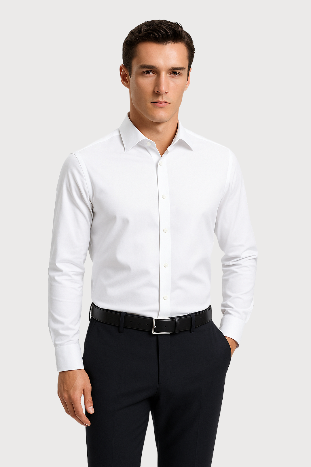 Strijkvrije Slim-Fit Overhemd