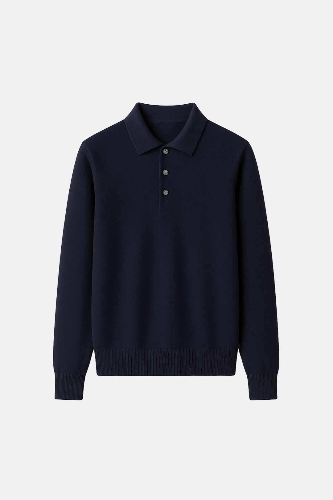 Wollen Longsleeve Polo