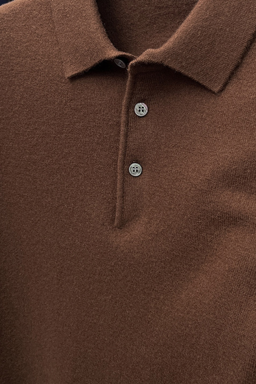 Wollen Longsleeve Polo