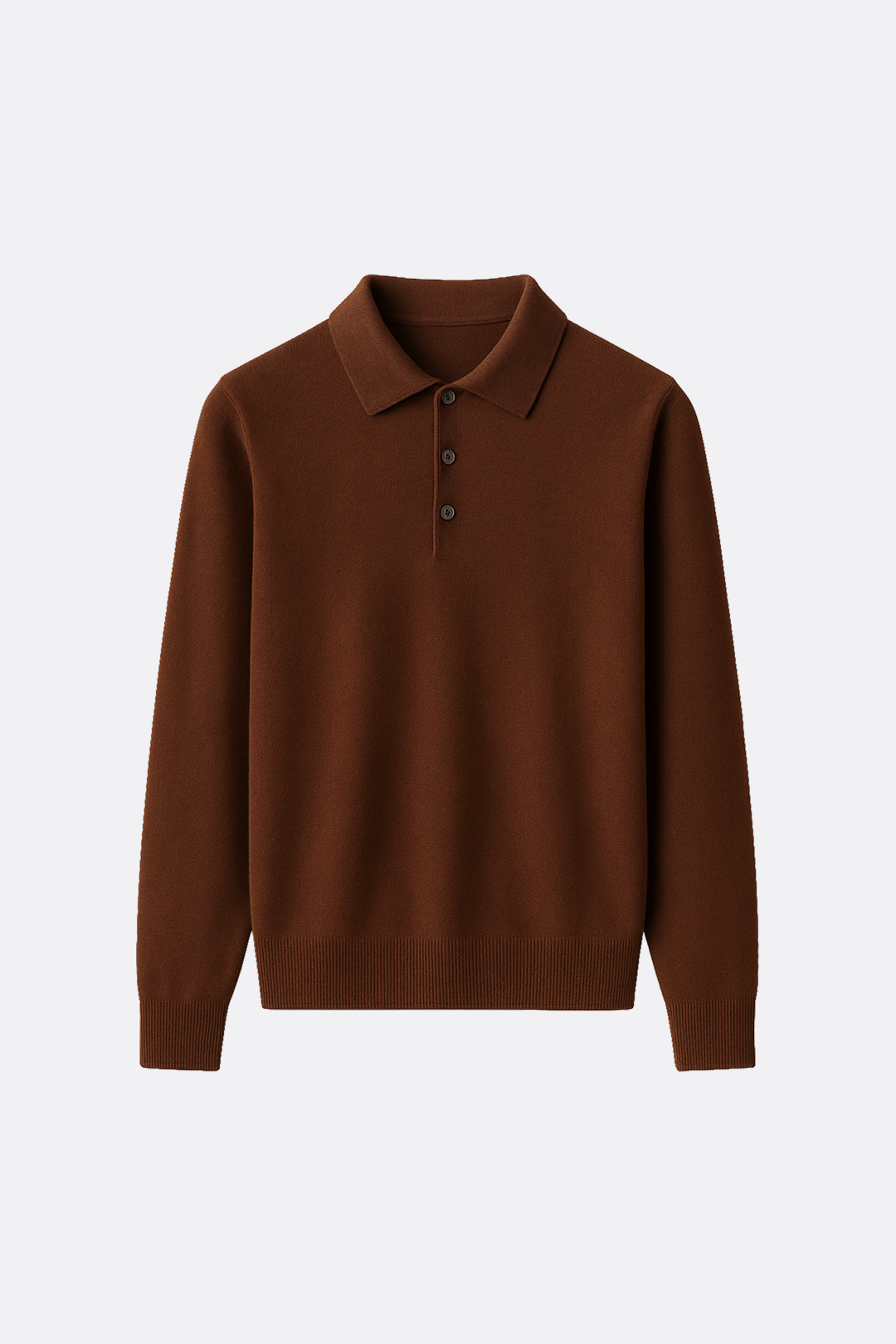 Wollen Longsleeve Polo