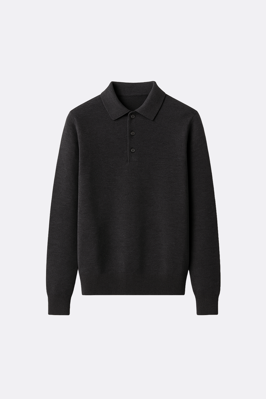 Wollen Longsleeve Polo