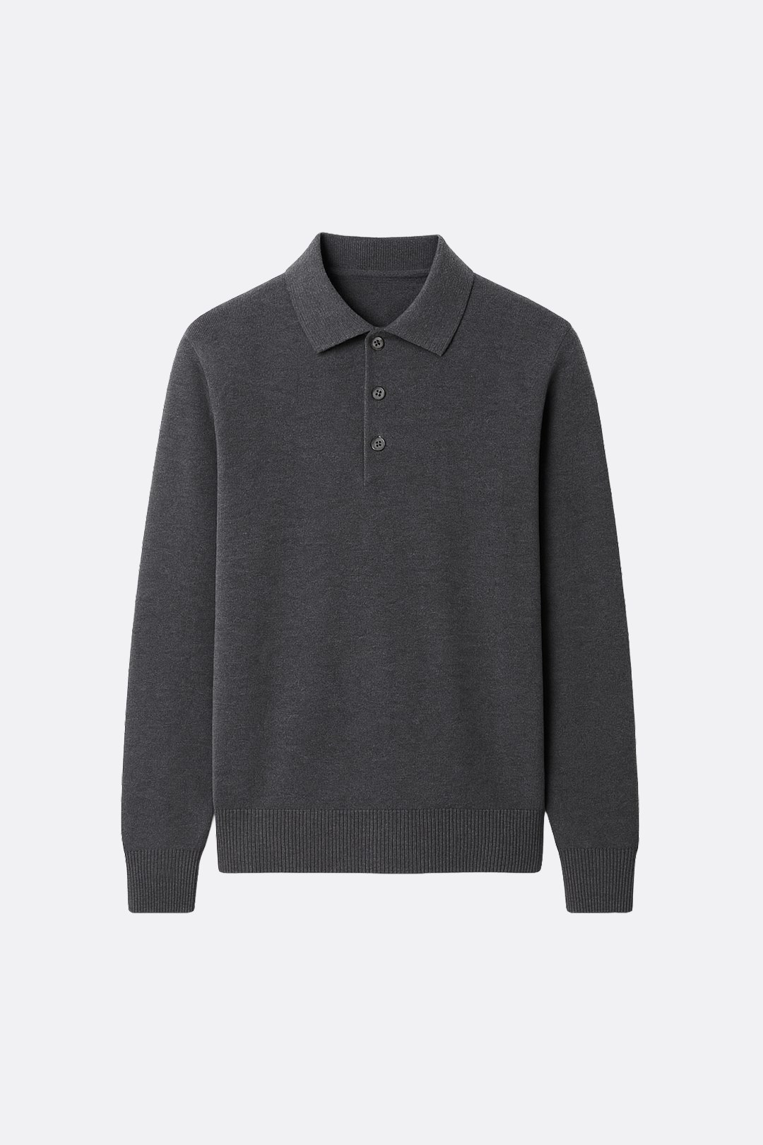 Wollen Longsleeve Polo